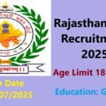 Rajasthan VDO Recruitment 2025 Apply Online