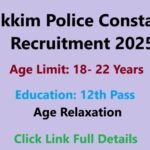 Sikkim Police Constable Recruitment 2025