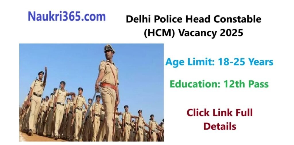 SSC Head Constable Recruitment 2025