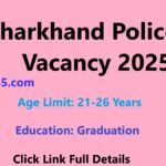 Jharkhand Police SI Vacancy 2025