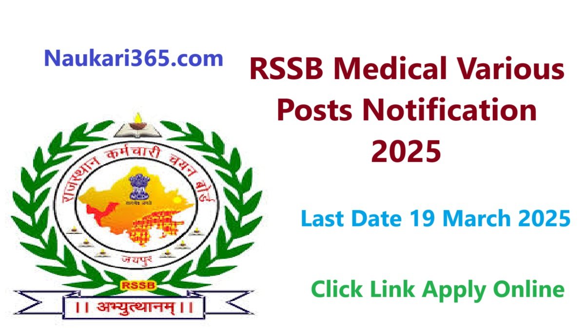 RSSB Medical Various Recruitment 2025
