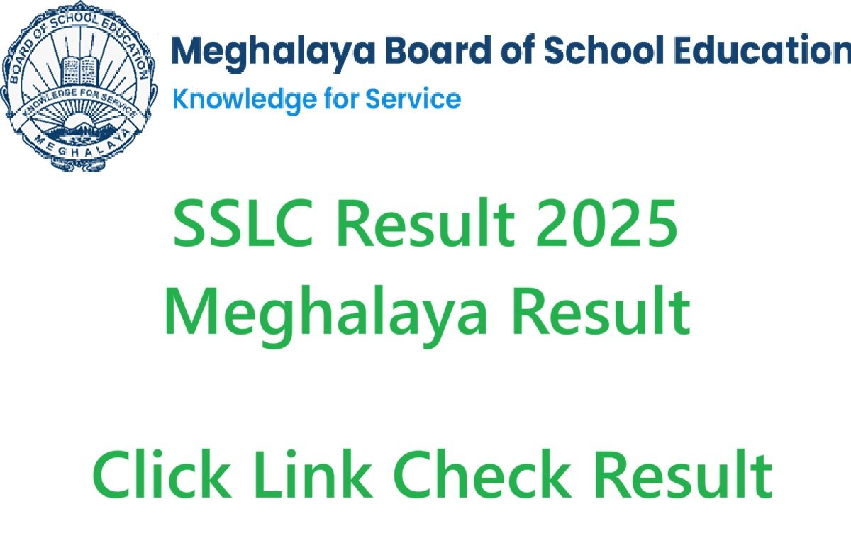 SSLC Result 2025 Meghalaya
